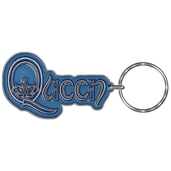(クイーン) Queen オフィシャル商品 ロゴ メタル キーリング キーホルダー RO7415 (...
