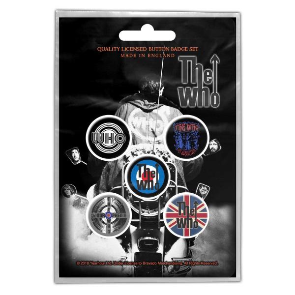 (ザ・フー) The Who オフィシャル商品 Quadrophenia バッジ セット (5個組)...