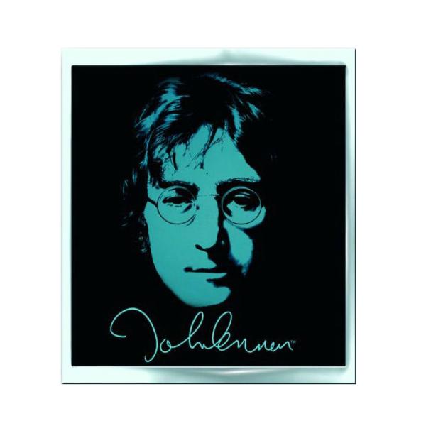(ジョン・レノン) John Lennon オフィシャル商品 メタル フォト バッジ RO7653 ...