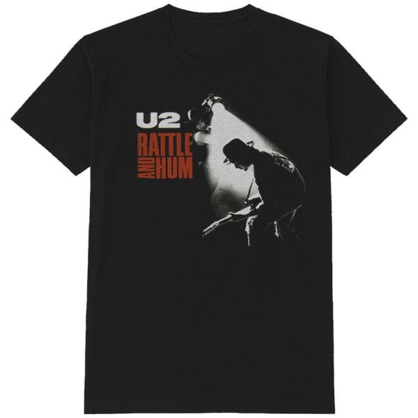 (ユートゥー) U2 オフィシャル商品 ユニセックス Rattle &amp; Hum Tシャツ コットン ...