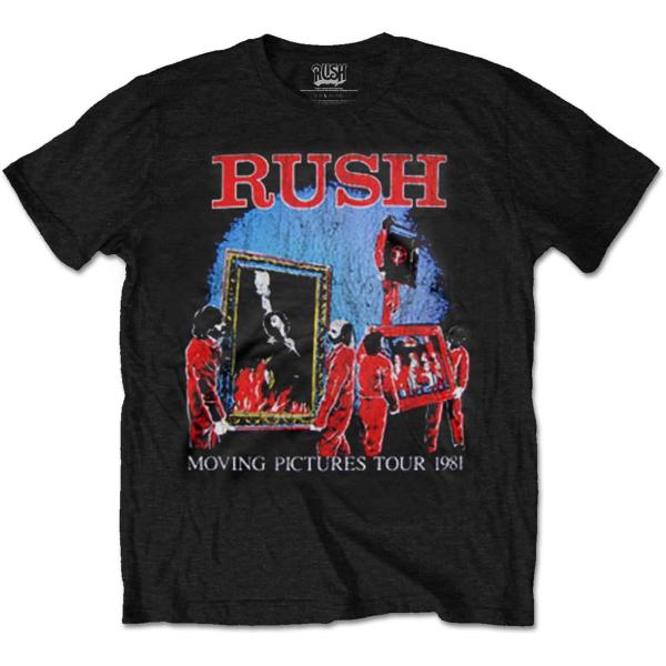 (ラッシュ) Rush オフィシャル商品 ユニセックス Moving Pictures Tour T...