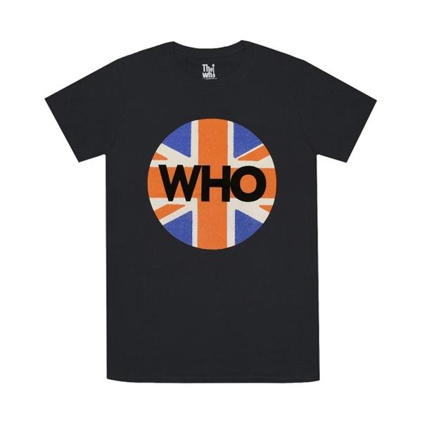 (ザ・フー) The Who オフィシャル商品 ユニセックス Union Jack Tシャツ コット...