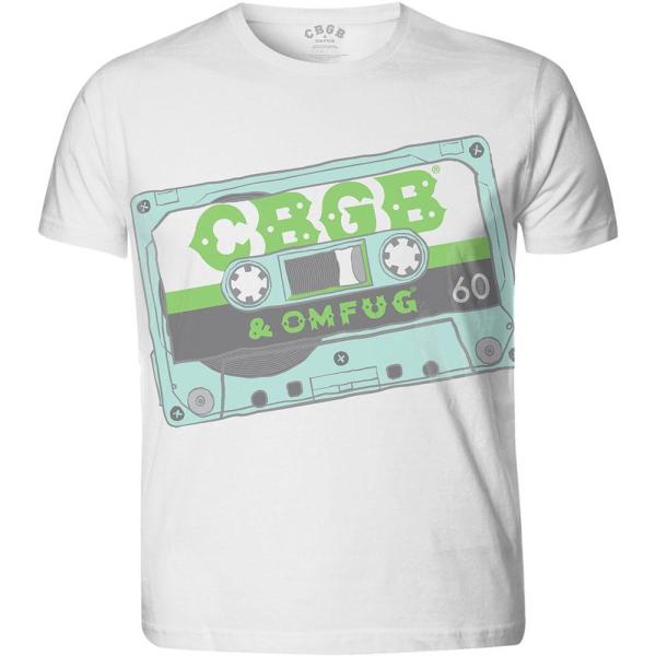 (シービージービー) CBGB オフィシャル商品 ユニセックス Tape Tシャツ 半袖 トップス ...