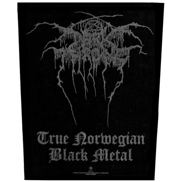 (ダークスローン) Darkthrone オフィシャル商品 True Norwegian ワッペン ...