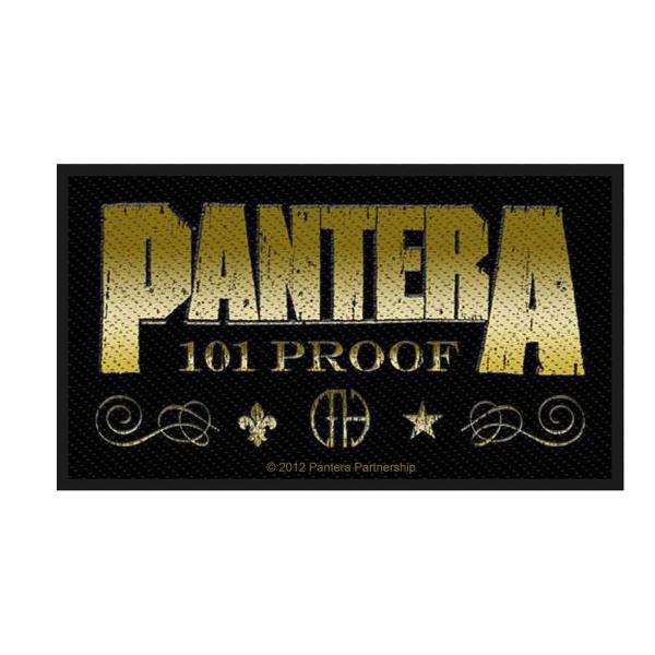 (パンテラ) Pantera オフィシャル商品 101 Proof ワッペン 織地 パッチ RO80...