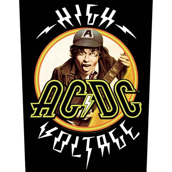 (エーシー・ディーシー) AC/DC オフィシャル商品 High Voltage ワッペン パッチ ...