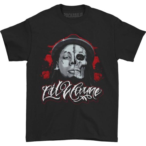 (リル・ウェイン) Lil Wayne オフィシャル商品 ユニセックス Skull Sketch T...