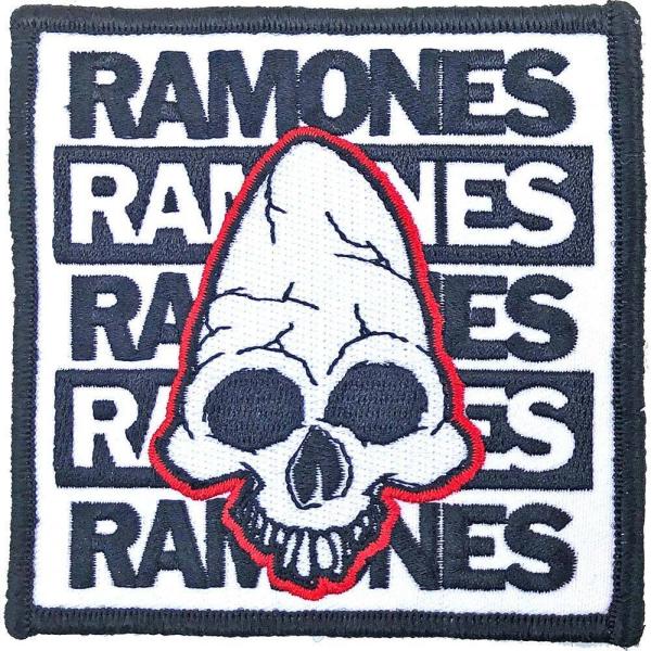 (ラモーンズ) Ramones オフィシャル商品 Pinhead ワッペン スタンダード アイロン接...