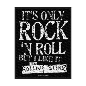 (ローリング・ストーンズ) The Rolling Stones オフィシャル商品 It´s Only Rock N Roll ワッペン スタンダード パッチ RO83｜pertemba