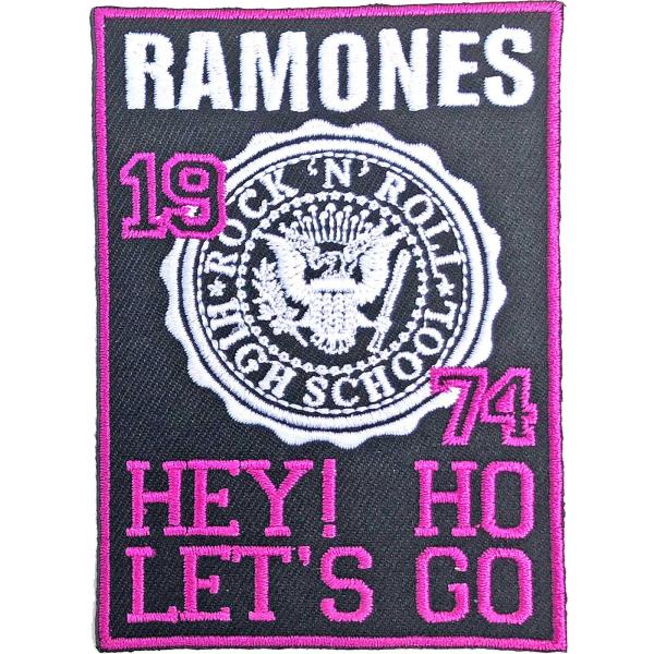 (ラモーンズ) Ramones オフィシャル商品 High School ワッペン スタンダード ア...