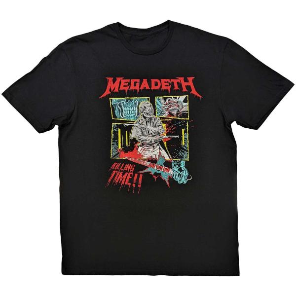 (メガデス) Megadeth オフィシャル商品 ユニセックス Killing Time Tシャツ ...