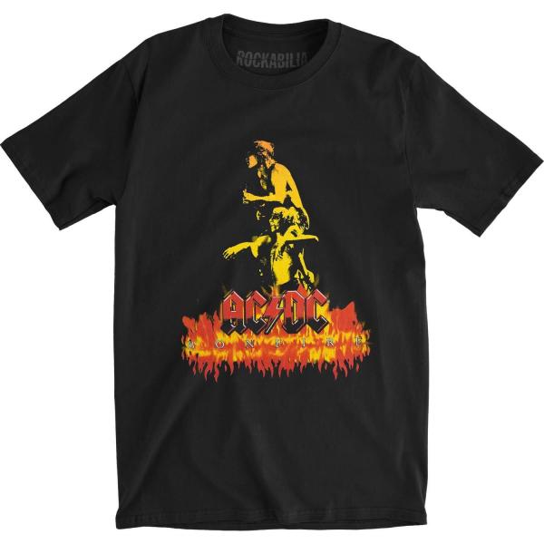 (エーシー・ディーシー) AC/DC オフィシャル商品 ユニセックス Bonfire Tシャツ 半袖...