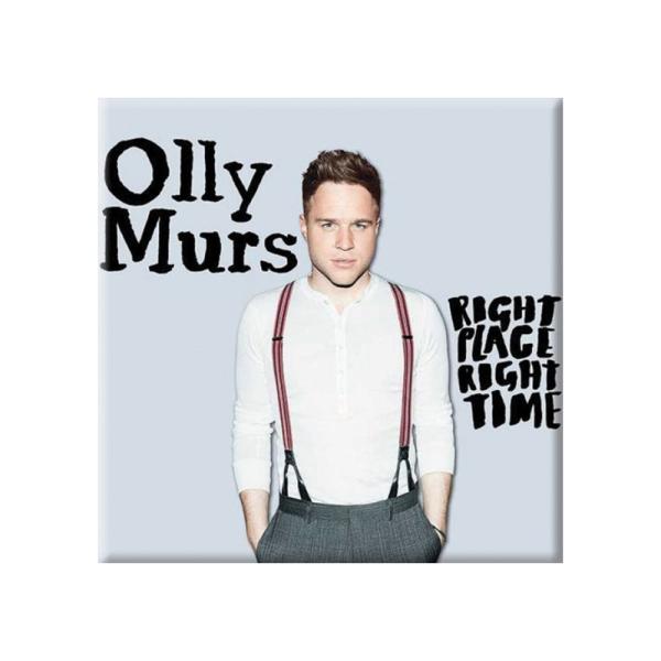 (オリー・マーズ) Olly Murs オフィシャル商品 Right Time フリッジマグネット ...