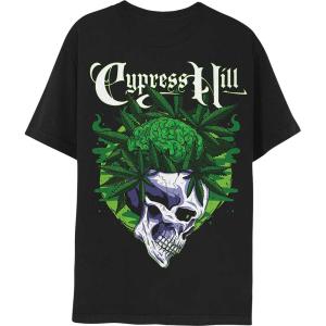 (サイプレス・ヒル) Cypress Hill オフィシャル商品 ユニセックス Insane In The Brain バックプリント Tシャツ コットン｜pertemba