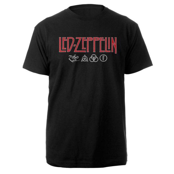 (レッド・ツェッペリン) Led Zeppelin オフィシャル商品 ユニセックス シンボル Tシャ...