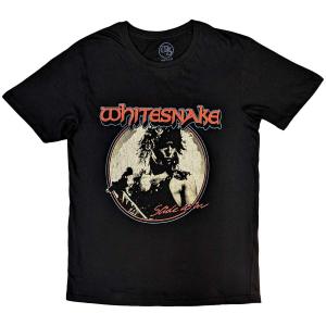 (ホワイトスネイク) Whitesnake オフィシャル商品 ユニセックス Slide It In Tシャツ コットン 半袖 トップス RO9138 (ブ｜pertemba