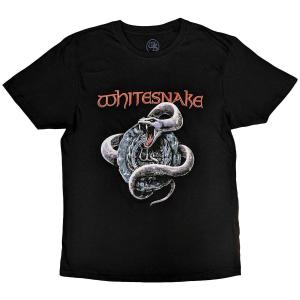 WHITESNAKE】ホワイトスネイク「CIRCLE SNAKE」Tシャツ : NO-REMORSE