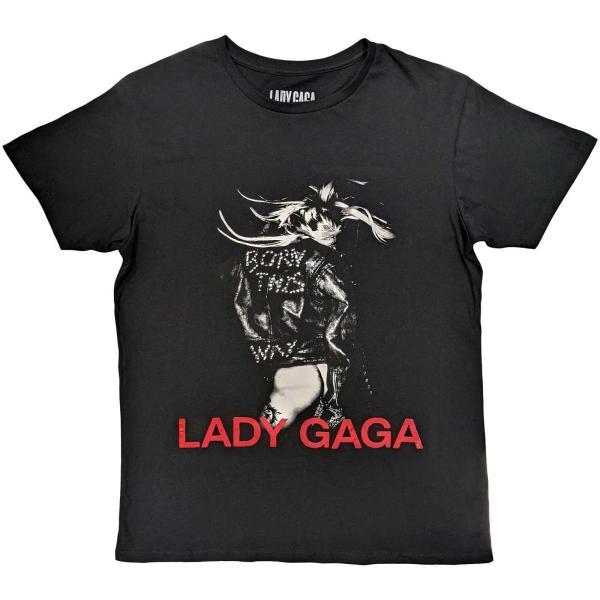 (レディー・ガガ) Lady Gaga オフィシャル商品 ユニセックス Leather Jacket...