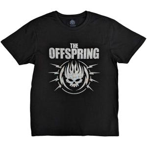 (オフスプリング) The Offspring オフィシャル商品 ユニセックス Bolt Tシャツ ロゴ 半袖 トップス RO9273 (ブラック)｜pertemba