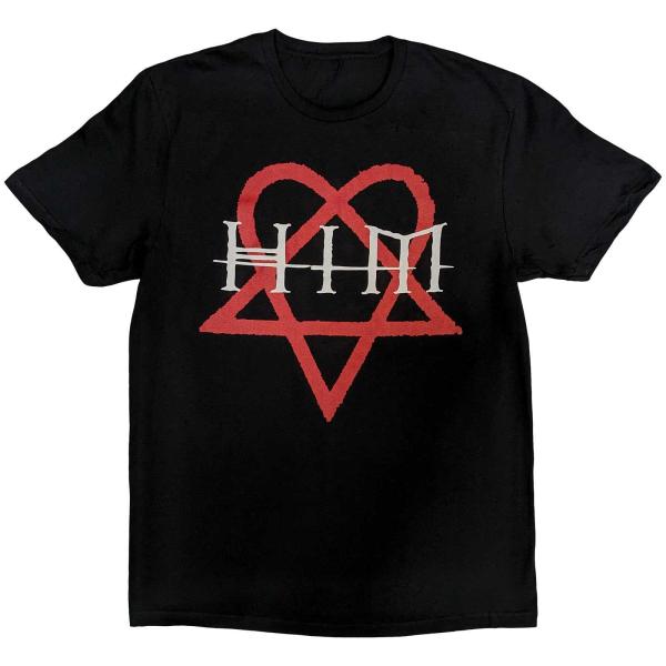 (ヒム) Him オフィシャル商品 ユニセックス Heartagram Tシャツ 半袖 トップス R...
