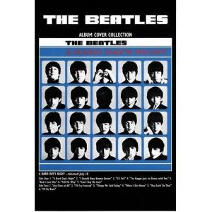 (ビートルズ) The Beatles オフィシャル商品 A Hard Day´s Night スタンダード ポストカード RO9605 (ブラック/ホワイト/｜pertemba