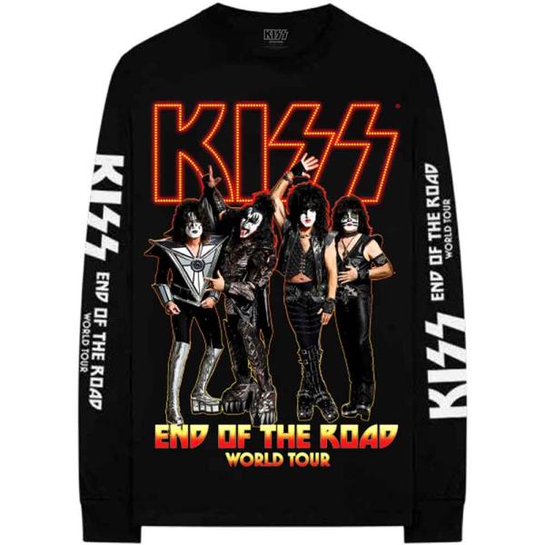 (キッス) Kiss オフィシャル商品 ユニセックス End Of The Road Tour Tシ...