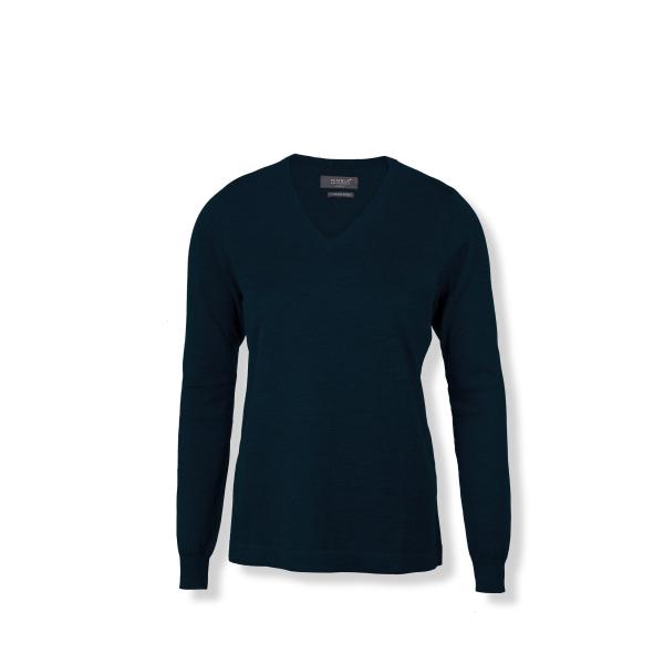 (ニンバス) Nimbus レディース Ashbury Vネック長袖 ニットセーター プルオーバー ...