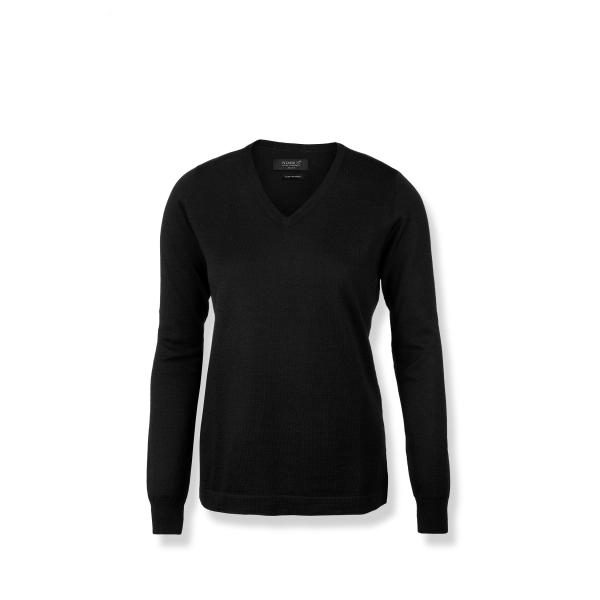 (ニンバス) Nimbus レディース Ashbury Vネック長袖 ニットセーター プルオーバー ...