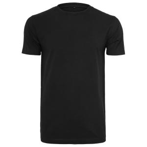 (ビルド・ユア・ブランド) Build Your Brand オーガニック ラウンドネック 半袖 Tシャツ トップス RW8943 (ブラック)