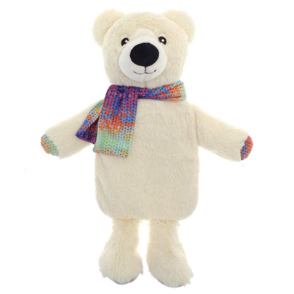 (ホーム&amp;リビング) Home &amp; Living しろくま カバーつき 湯たんぽ RW9150 (ク...