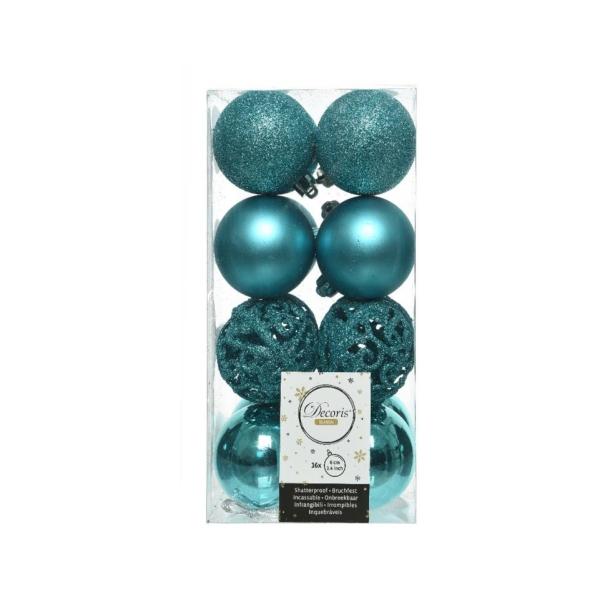 (カイミング) Kaemingk 飛散防止 クリスマスツリー ボール飾り (16個セット) デコレー...