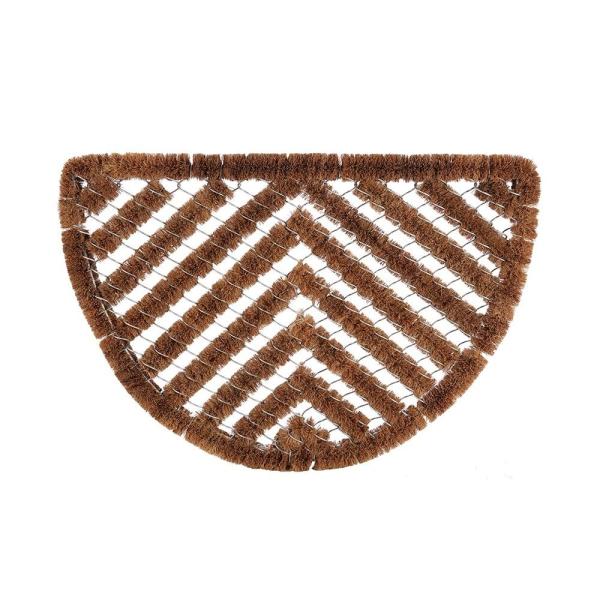 (グラウンズマット) Groundsman 半円 スクレーパー マット 泥落とし 玄関マット 屋外向...