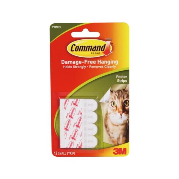 (コマンド) Command ポスターストリップ ポスター用粘着テープ インテリア 内装 (12枚入...