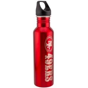 (サンフランシスコ・フォーティナイナーズ) San Francisco 49ers オフィシャル商品 Stainless Steel ウォーターボトル 水｜pertemba