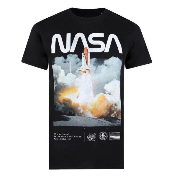 (ナサ) NASA オフィシャル商品 メンズ Lift Off Tシャツ コットン 半袖 トップス ...