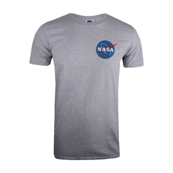 (ナサ) NASA オフィシャル商品 メンズ Core ロゴ Tシャツ マール 半袖 トップス TV...