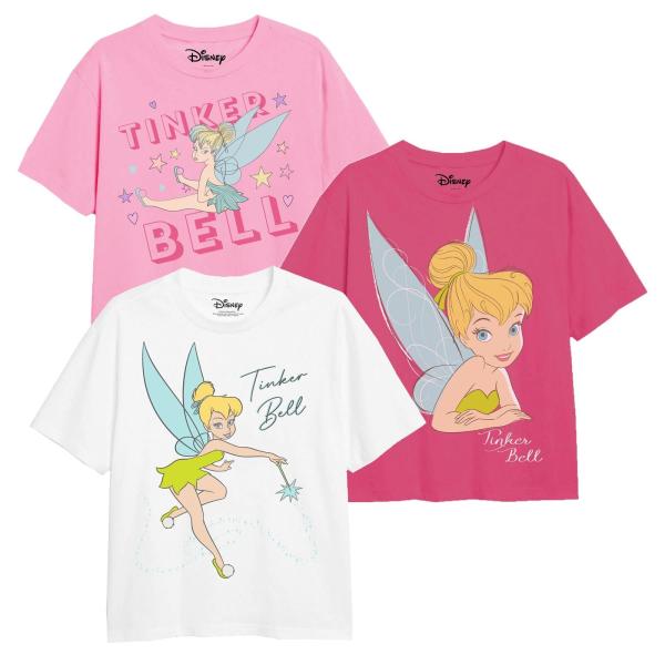 (ティンカー・ベル) Tinkerbell オフィシャル商品 キッズ・子供用 半袖 Tシャツ トップ...