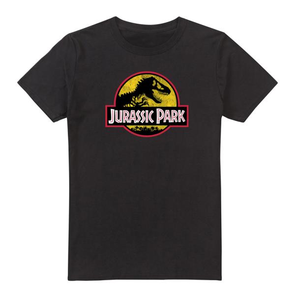 (ジュラシック・パーク) Jurassic Park オフィシャル商品 メンズ ロゴ Tシャツ 半袖...