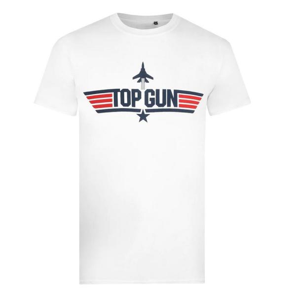 (トップガン) Top Gun オフィシャル商品 メンズ ロゴ Tシャツ コットン 半袖 トップス ...