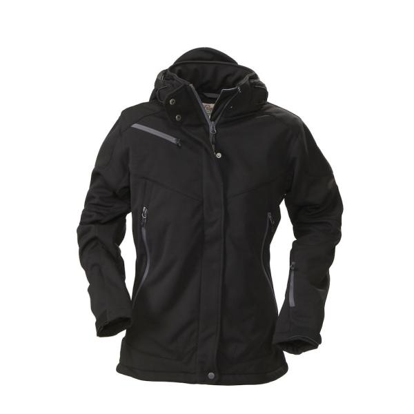 (プリンター) Printer レディース Skeleton ソフトシェルジャケット アウター UB...