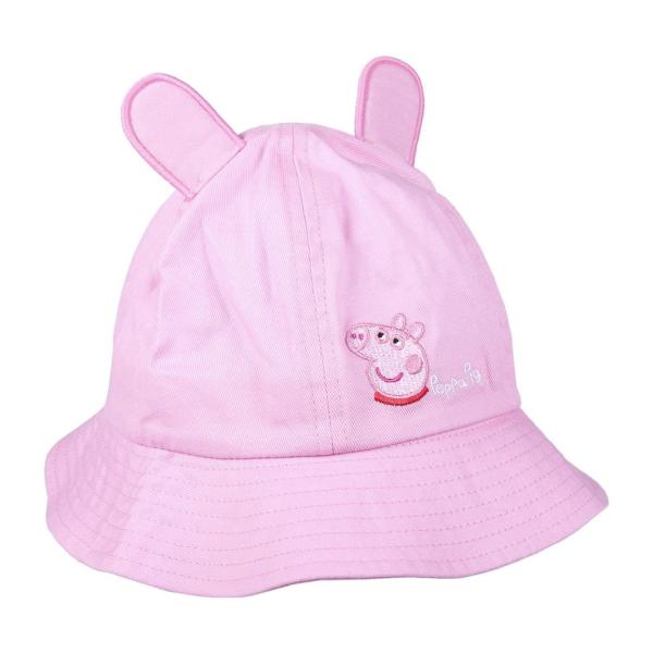 (ペッパ・ピッグ) Peppa Pig オフィシャル商品 キッズ・子供 刺繍入り バケットハット 帽...