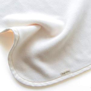 はぐまむ hugmamu 日本製 綿毛布 ブランケット , 無添加 キナリ)