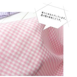 生地 布 ギンガムチェック 入園入学グッズに ...の詳細画像4