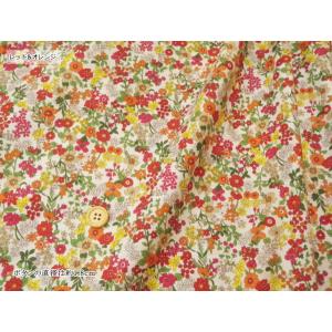花柄 生地 日本製 60ローン リバティ風フラ...の詳細画像4