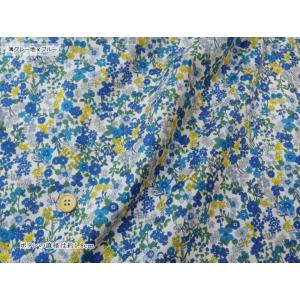 花柄 生地 日本製 60ローン リバティ風フラ...の詳細画像5