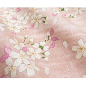 花柄 和柄 生地 綿100%≪桜さくら文様≫ ...の詳細画像3