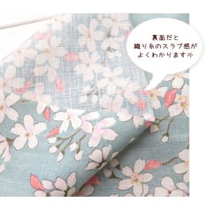 花柄 和柄 生地 綿100%≪桜さくら文様≫ ...の詳細画像4
