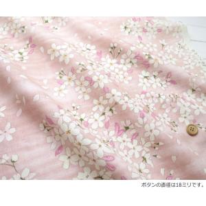 花柄 和柄 生地 綿100%≪桜さくら文様≫ ...の詳細画像5
