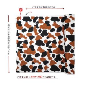 生地 ネコ柄 108cm巾 国産 コットンツイ...の詳細画像5