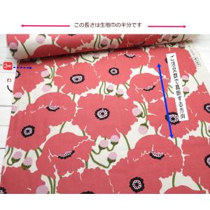 生地 花柄 う早この布 108cm巾 北欧風 ...の詳細画像5
